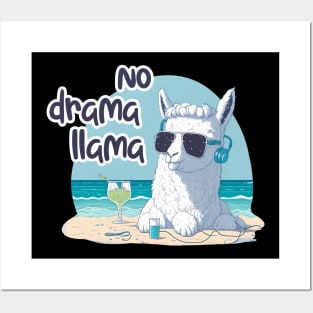 No Drama Llama Posters and Art